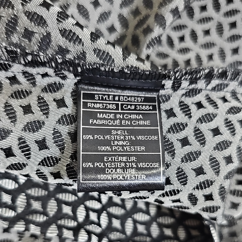 BB Dakota Monochrome Patterned Dress - Picture 10 of 15